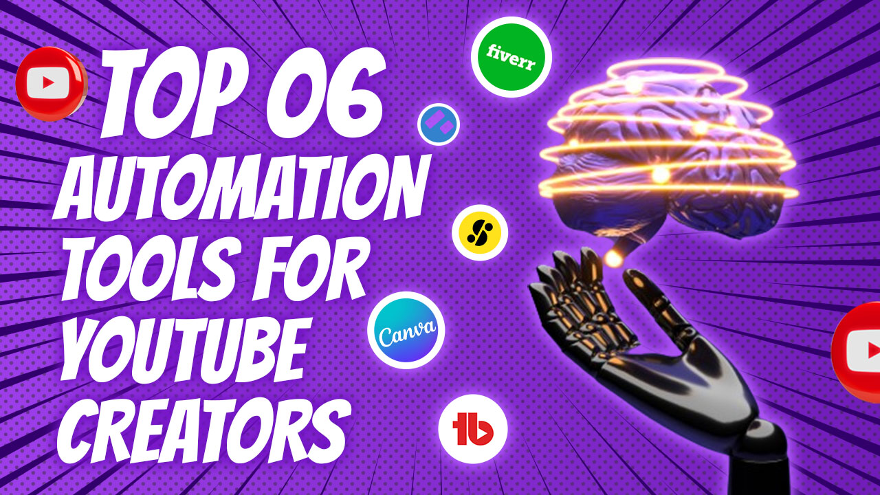 Top 6 automation tools for youtube creators